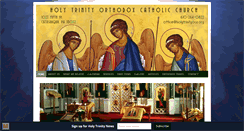 Desktop Screenshot of holytrinityoca.org