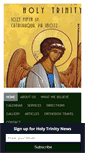 Mobile Screenshot of holytrinityoca.org